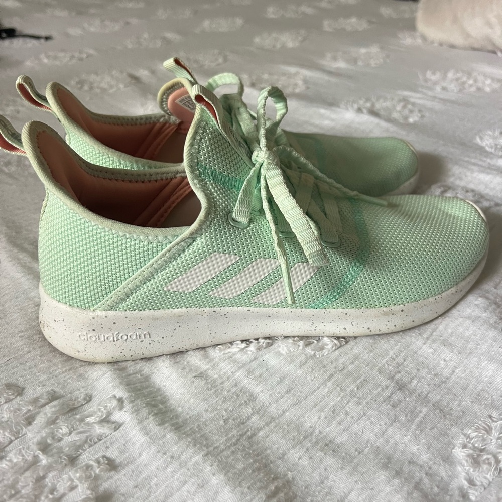 adidas Mint Green Athletic Shoes